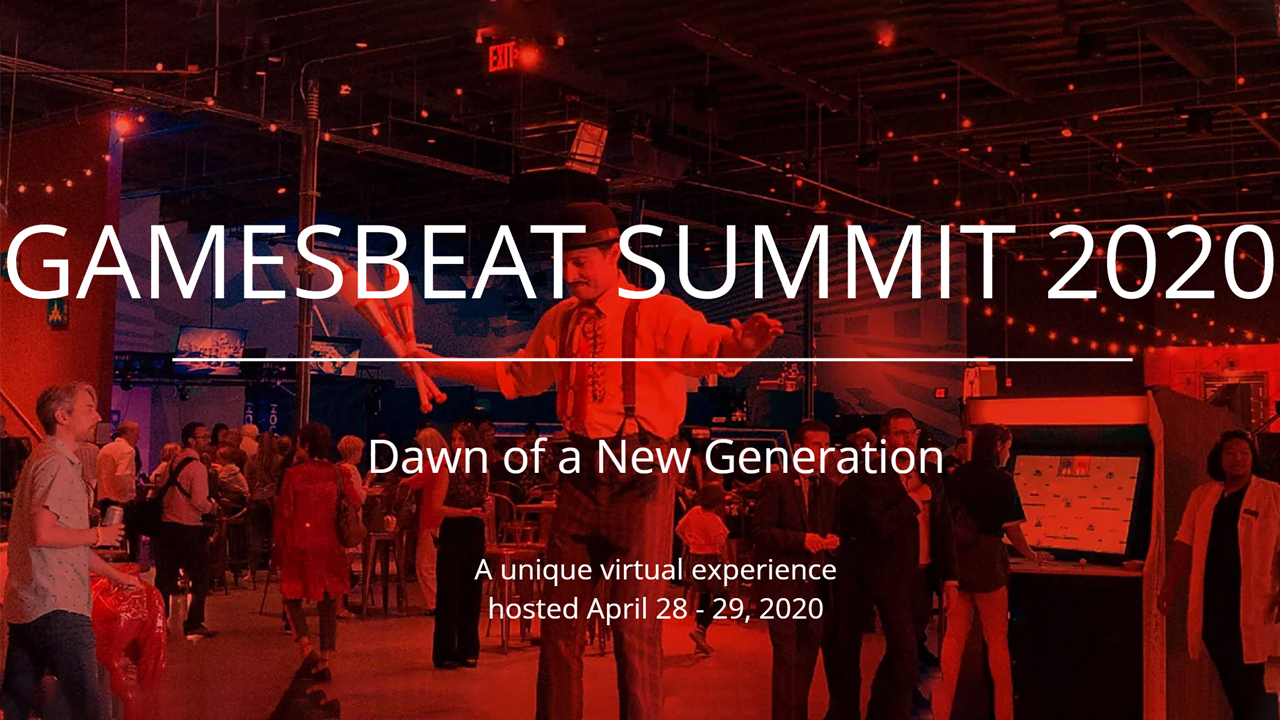 GamesBeat Summit 2020