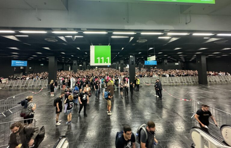 The crowd at Gamescom.