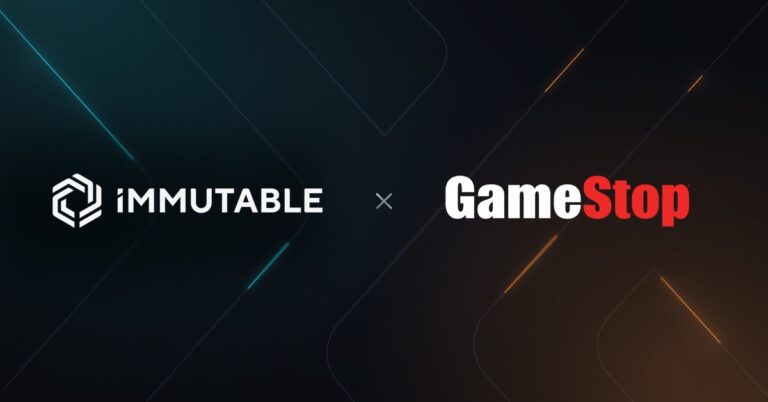 Gamestop has teamed up with Immutable on NFTs.