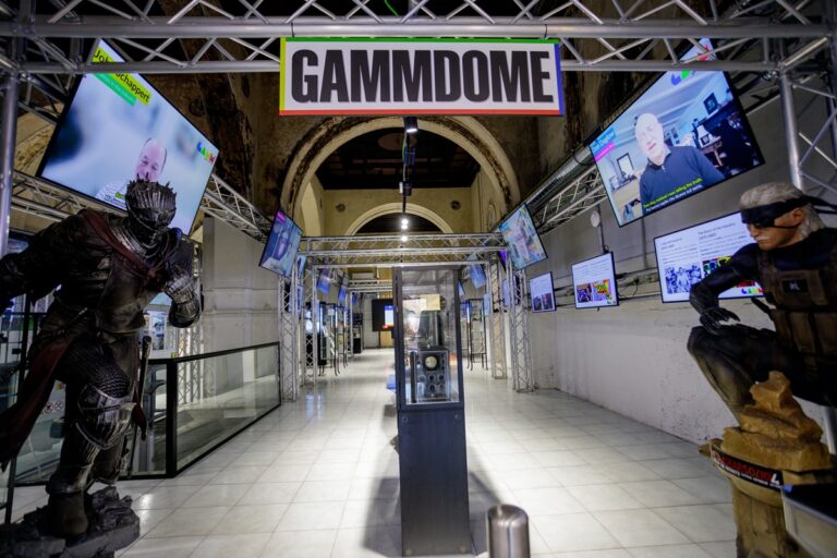 The GAMM game museum has opened to the public in Rome.