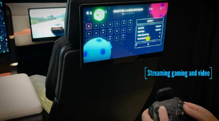 Garmin's car cabin of the future includes games.