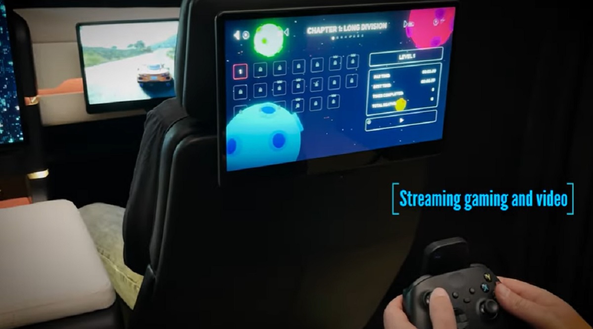 Garmin's car cabin of the future includes games.