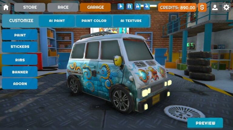 Players can get more creative with Gaxos' genAI tools for user creation.