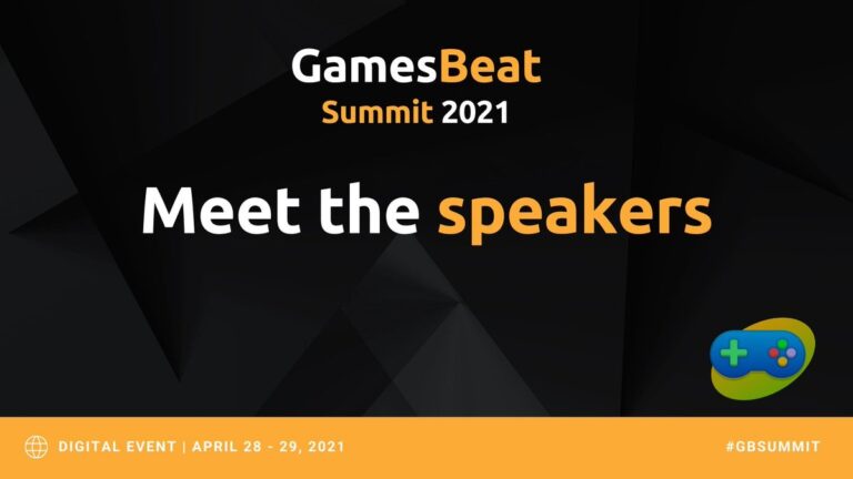 GamesBeat Summit 2021 will take place April 28 and April 29.