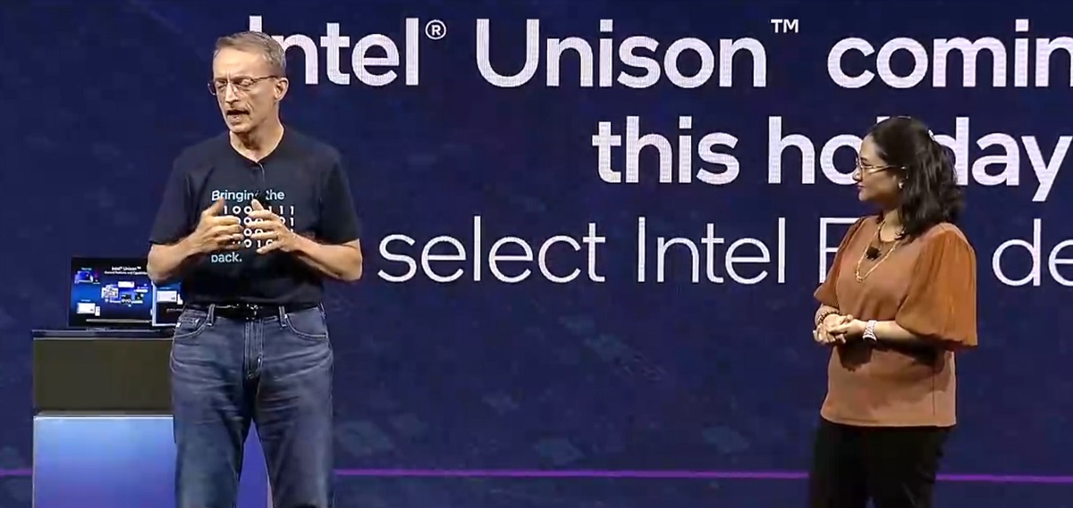 Pat Gelsinger, CEO of Intel, at Intel Innovate.