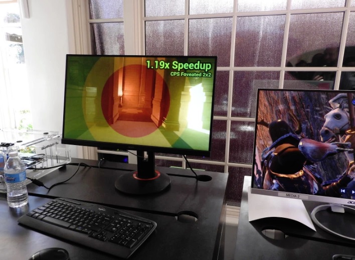 Intel Gen11 has advanced features like foveated rendering, where the peripheral parts of an image are fuzzy in the name of better performance.