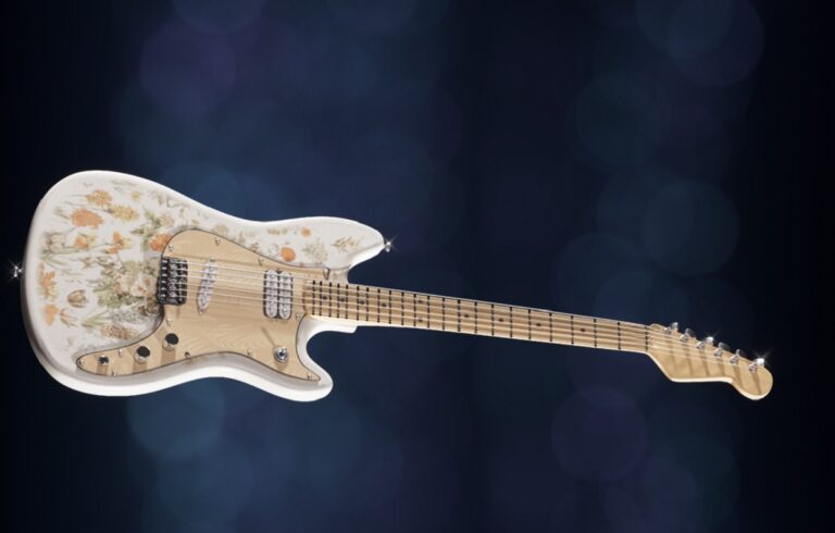 Shawn Mendes is selling this virtual guitar as a unique NFT collectible.