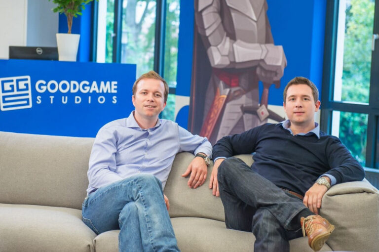 Brothers Christian (left) and Kai Wawrzinek of Goodgame Studios.