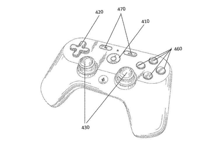 A patent for a Google video game controller.