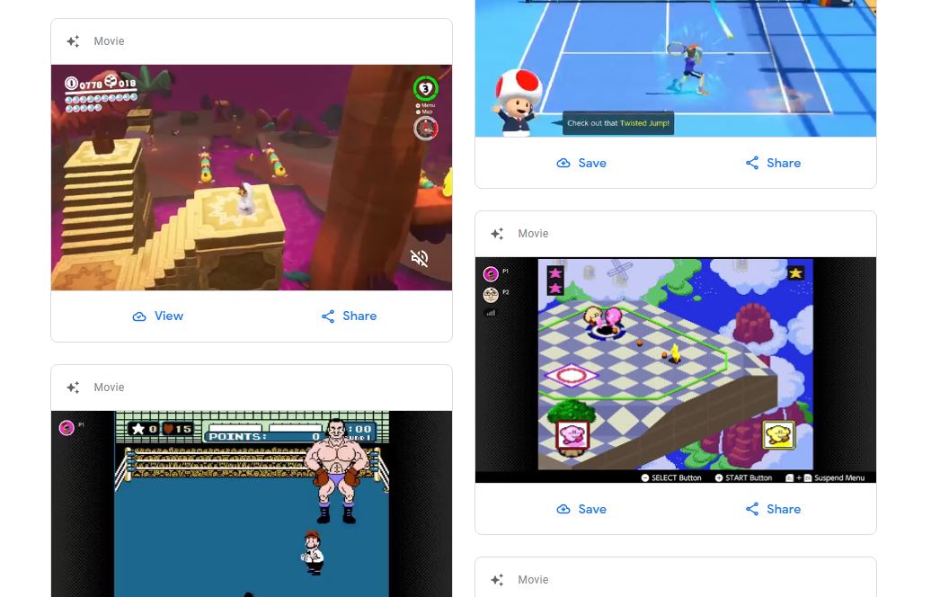 My Google Photos Assistant made some gameplay montages for me.