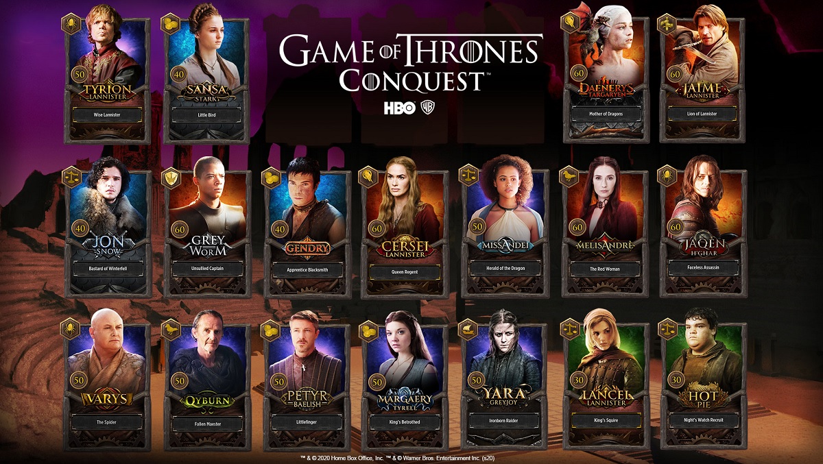 Game of Thrones: Conquest is getting a Heroes update.