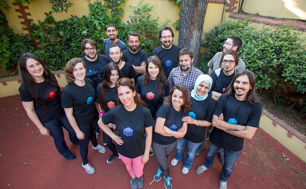 The team at Gram Games, creator of 1010!.