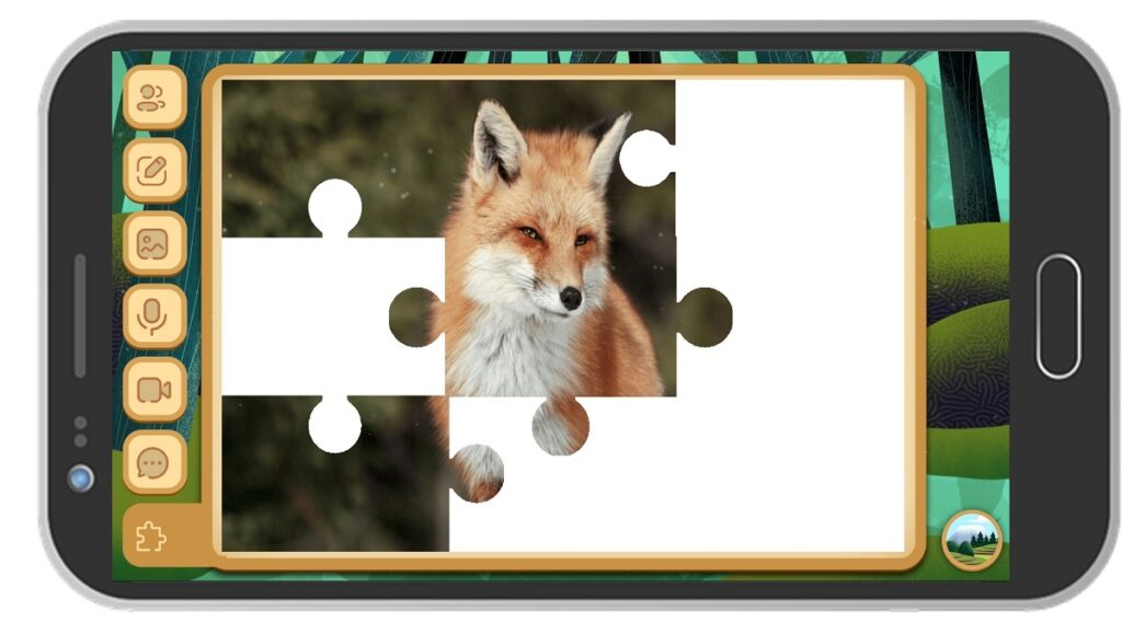 Gratitude asks you to solve puzzles as you express thanks.