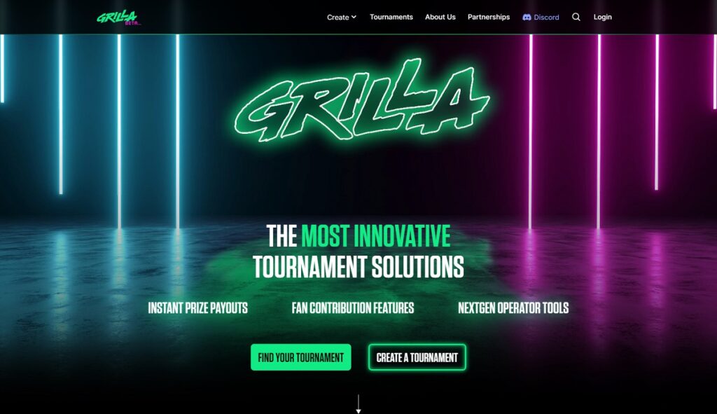 Grilla created a tournament platform for skill gaming.