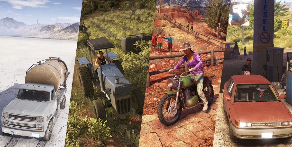 Vehicles abound in Ghost Recon Wildlands.
