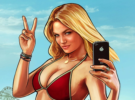GTA_V_BeachGirlPhone