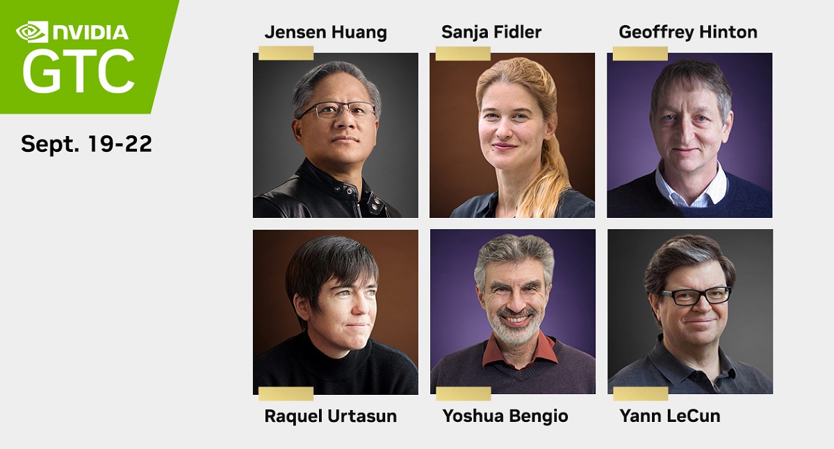 Nvidia GTC takes place September 19 to September 22.