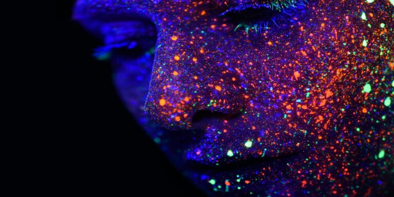 futuristic depiction of a face