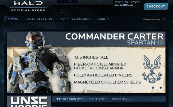 Halo Waypoint Store