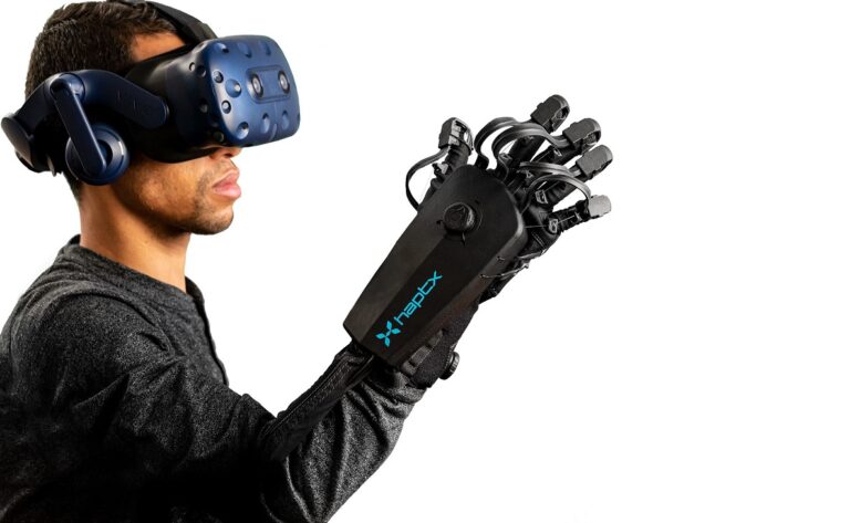 Haptx gloves let you feel a sense of touch in VR.