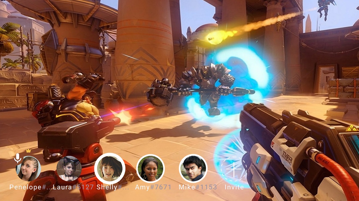 Hearo Live on the iPhone lets you do audio chat in groups as you watch online events.
