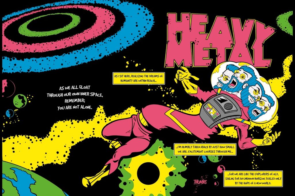 Heavy Metal magazine NFTs are coming your way.