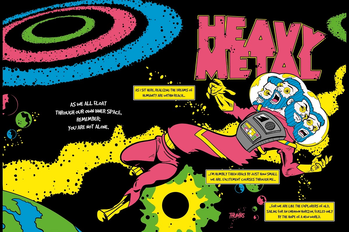Heavy Metal magazine NFTs are coming your way.