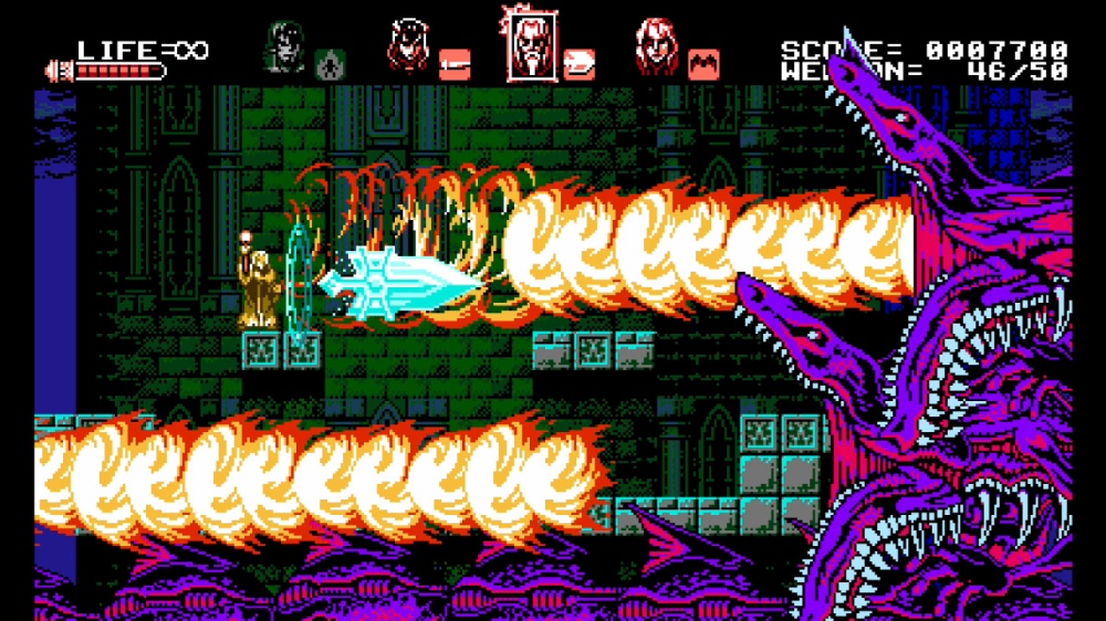 The 8-bit spinoff of a game that hasn't come out yet.