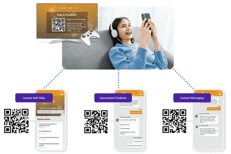 Helpshift has self-service help for