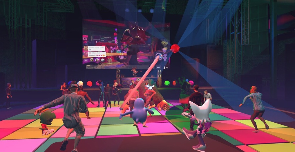 High Fidelity previously made entertainment VR such as a virtual dance floor.