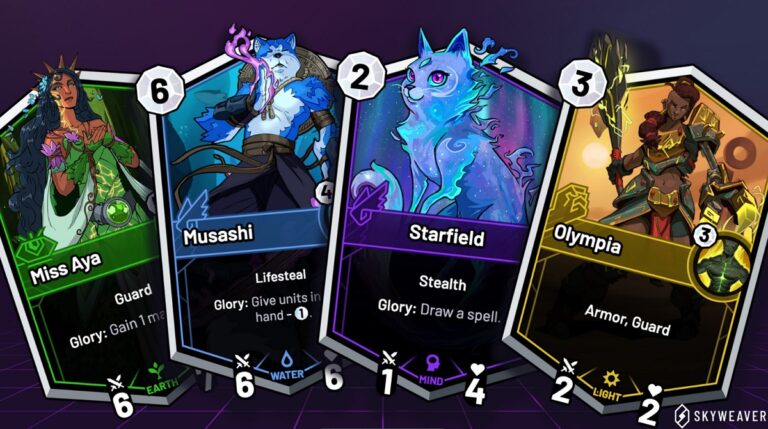 Horizon's SkyWeaver will have 300 cards at the outset.