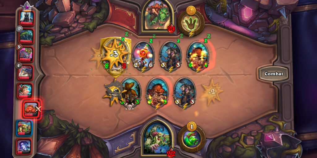 Hearthstone: Battlegrounds.
