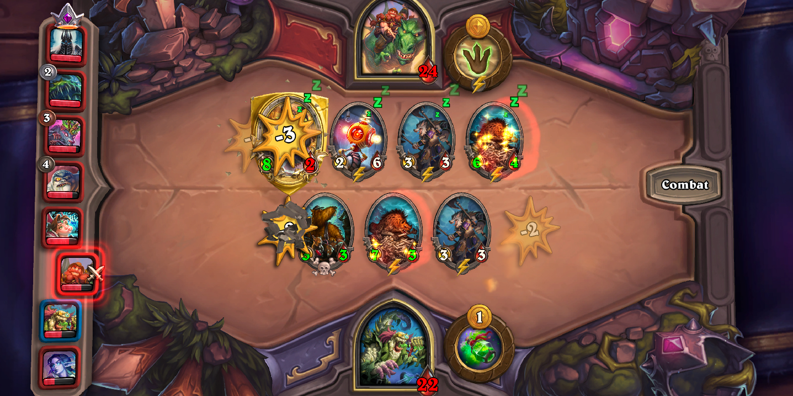 Hearthstone: Battlegrounds.