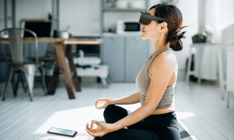 HTC Vive Flow is aimed at helping you relax.