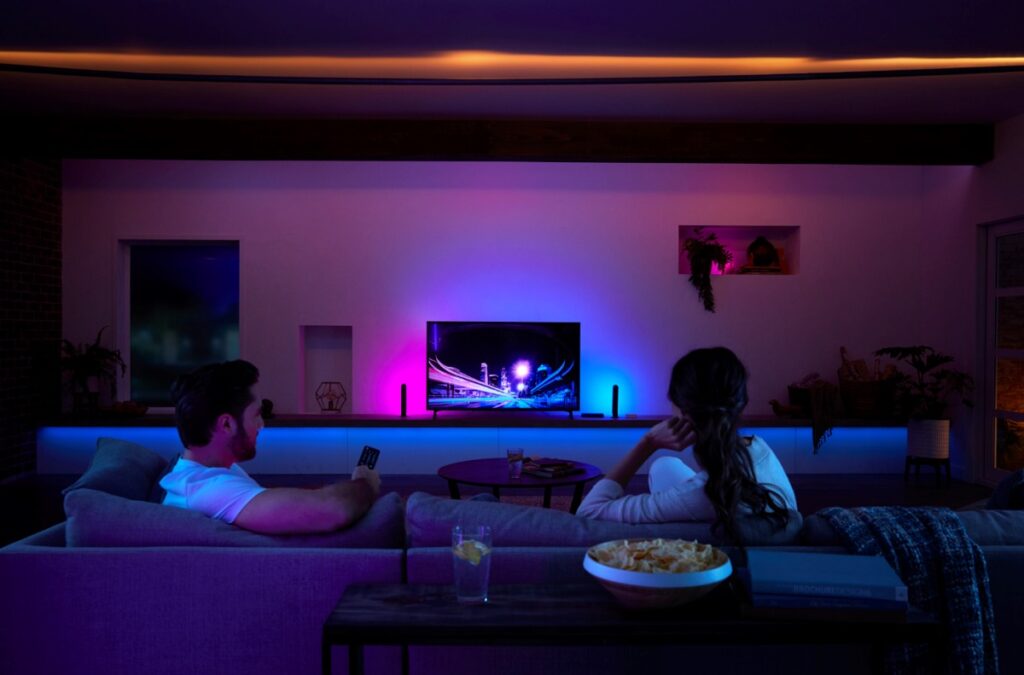Philips Hue has lighting for game and entertainment settings.