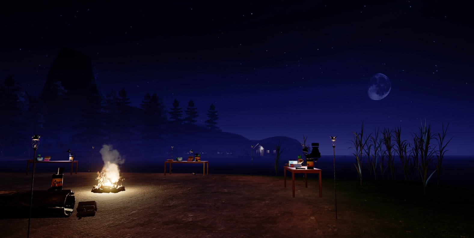 The world of Hypatia at night.