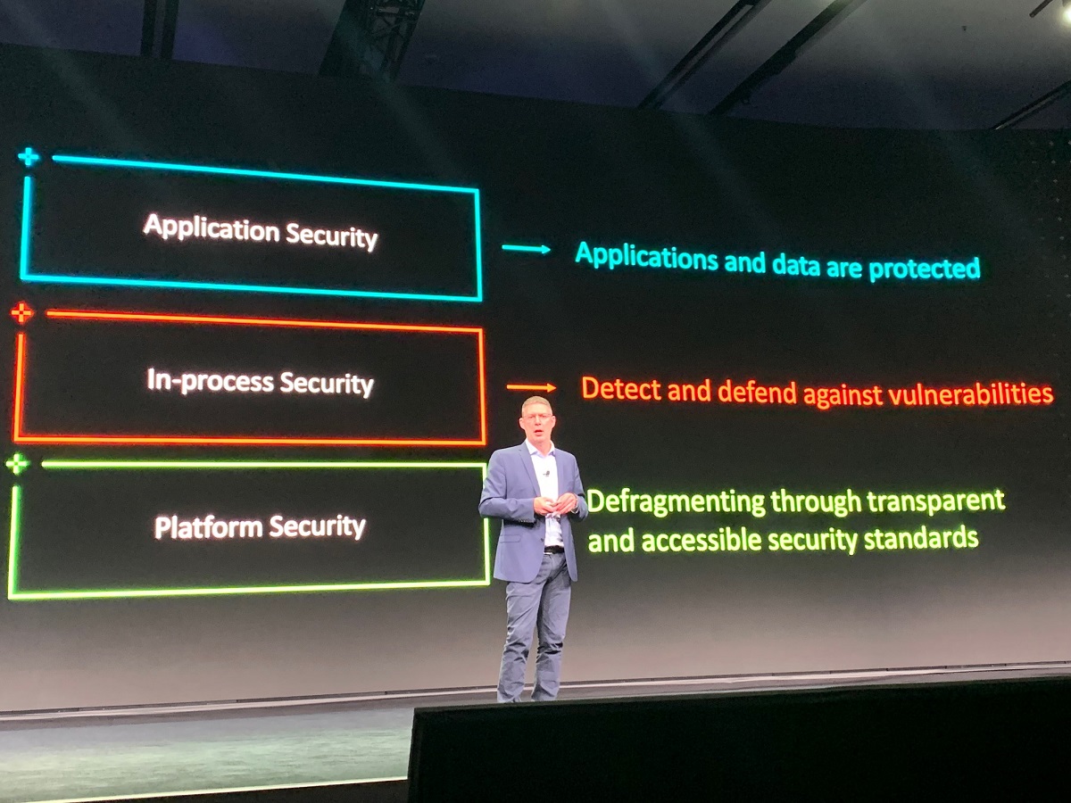 Ian Smythe of Arm announces Total Compute effort.