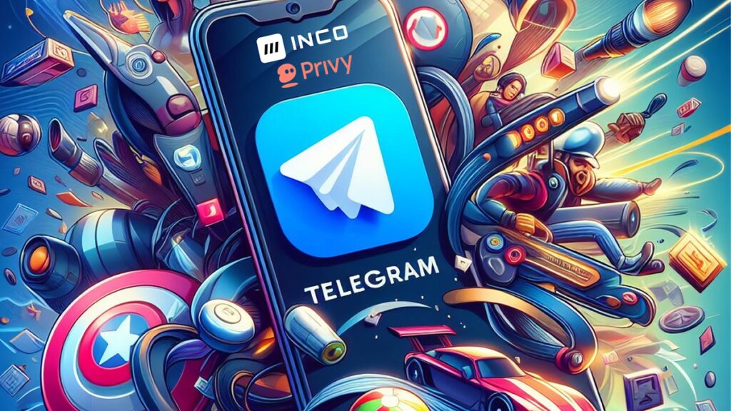 Inco and Privy have teamed up to enable Telegram games.