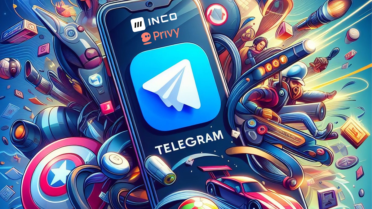 Inco and Privy have teamed up to enable Telegram games.