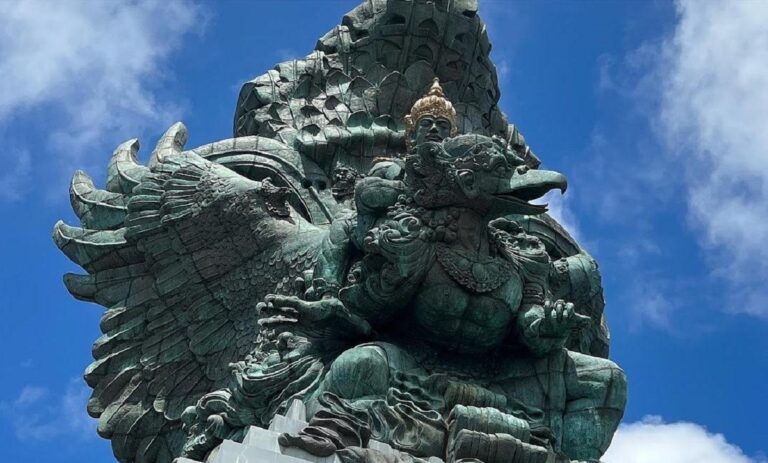 The giant Garuda statue in Bali.