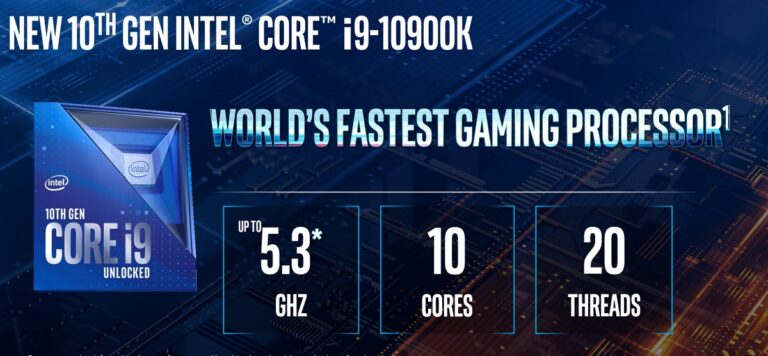 Intel claims it has the fastest gaming processor.