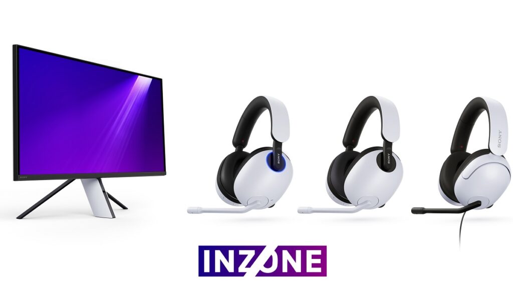 Sony Electronics unveils InZone displays and spatial gaming headsets for PC and PS5