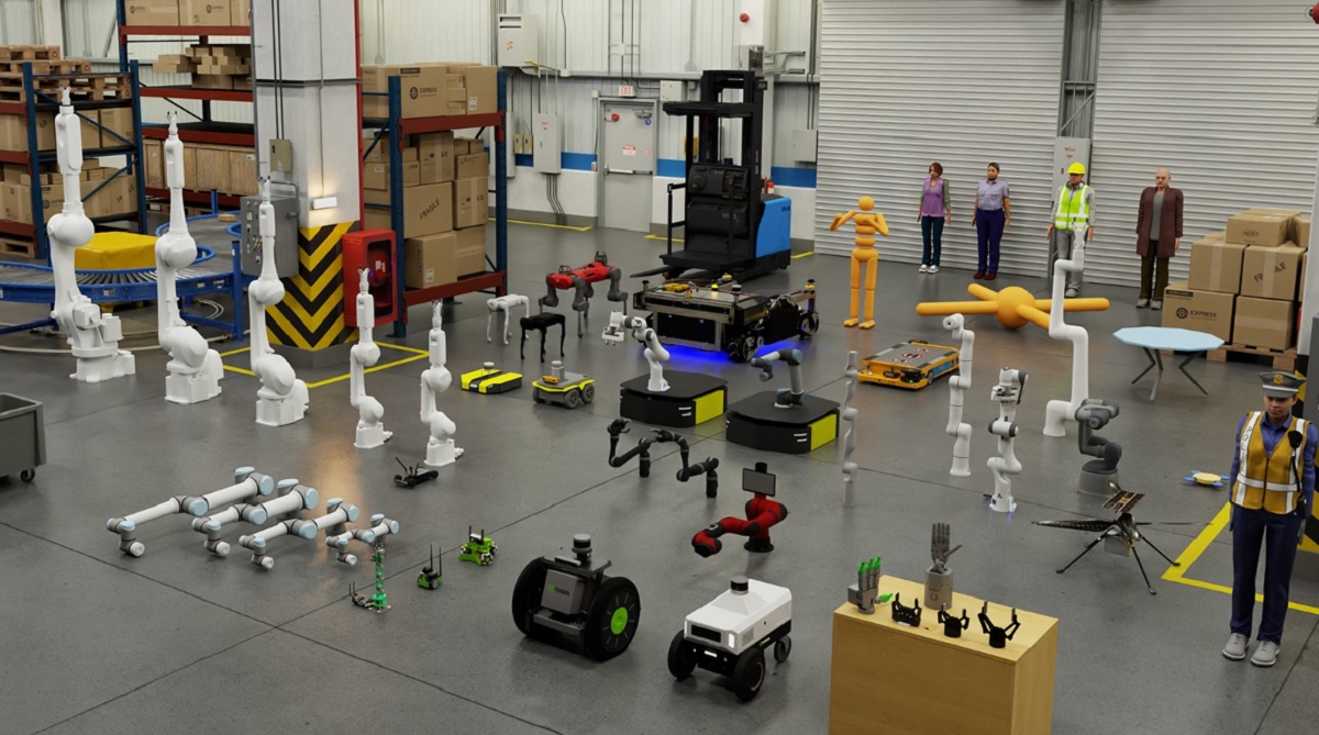 Nvidia's Isaac platform makes it easy to develop AI robots.