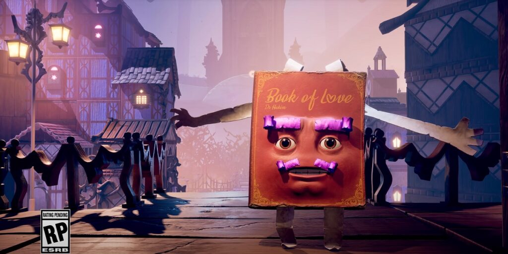 The Book of Love is a hilarious narrator in It Takes Two.