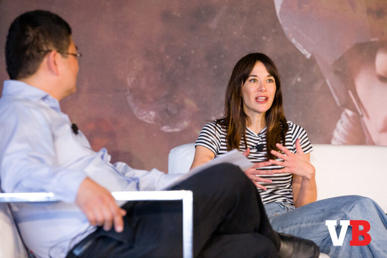 Jade Raymond at GamesBeat Summit 2018.