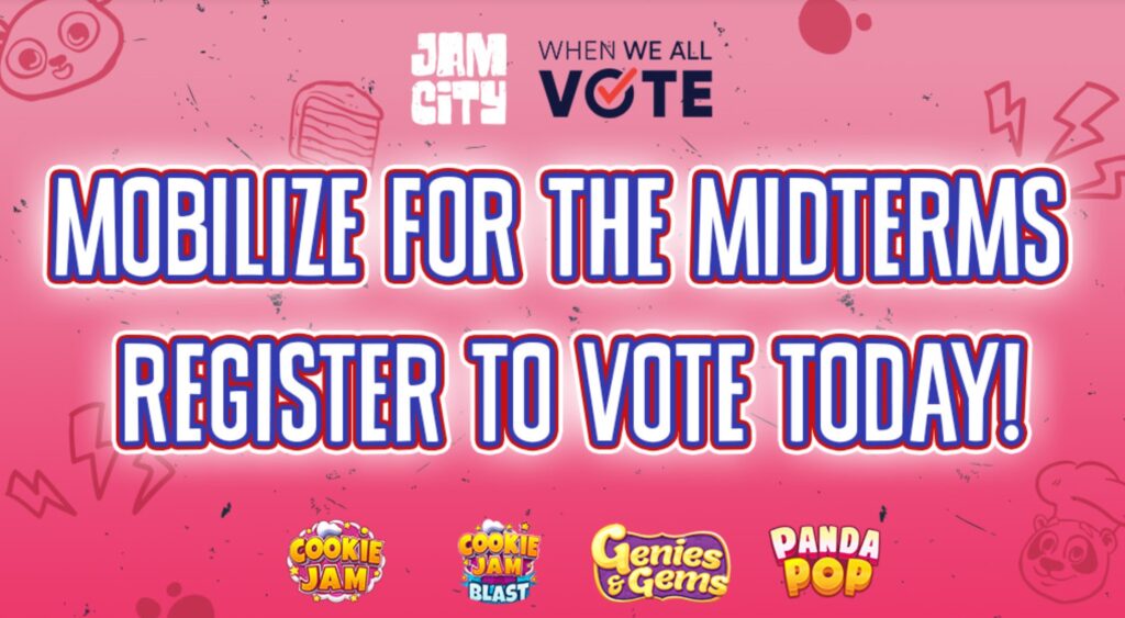 Jam City wants mobile gamers to vote.