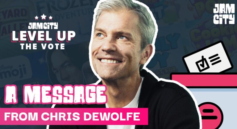 Jam City CEO Chris DeWolfe wants you to vote.