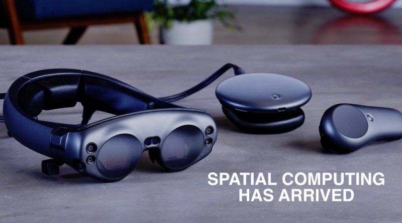 Magic Leap One will make possible "spatial computing."