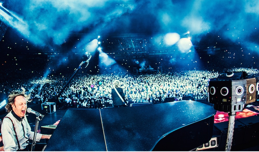 Jaunt's VR view of a Paul McCartney console.
