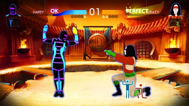 Just Dance 4 Livin' La Vida Loca battle